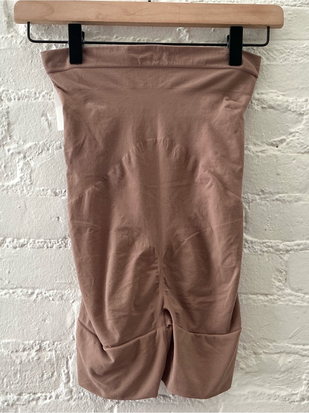SPANX Higher Power Short Brown High Waisted Shapewear Size XL